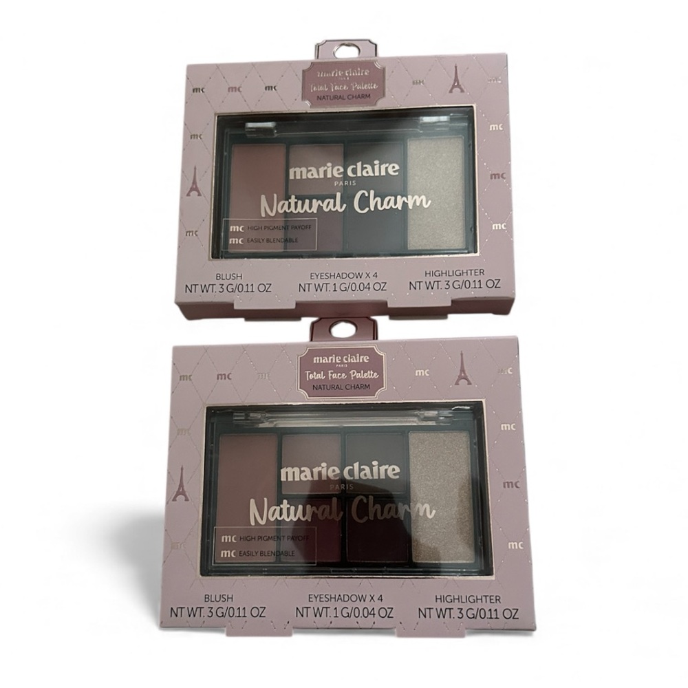 Marie Claire Natural Charm Makeup Palette 2 pcs set